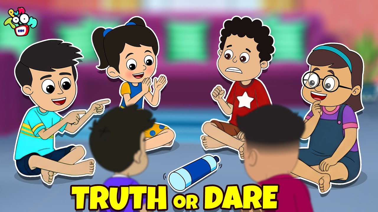 TRUTH or DARE | Gattu & Chinki | Kids Cartoon 😊