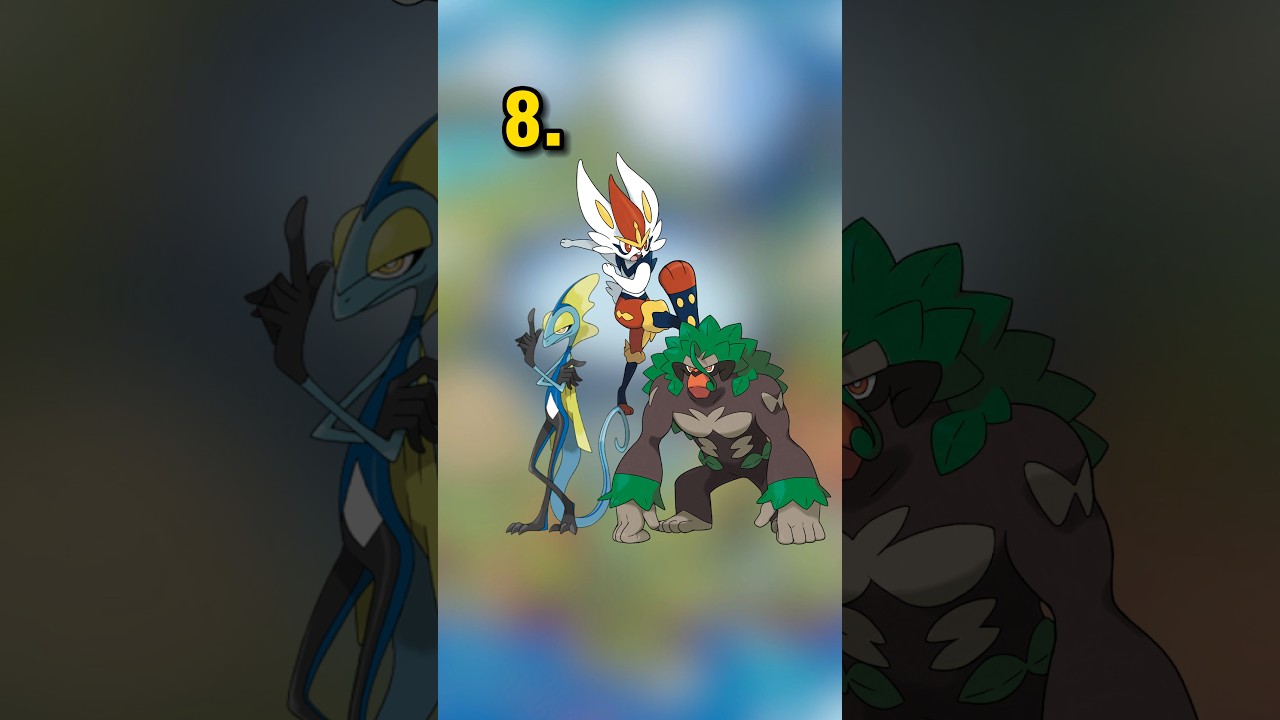 Ranking the 9 Starter Trios from Worst to Best