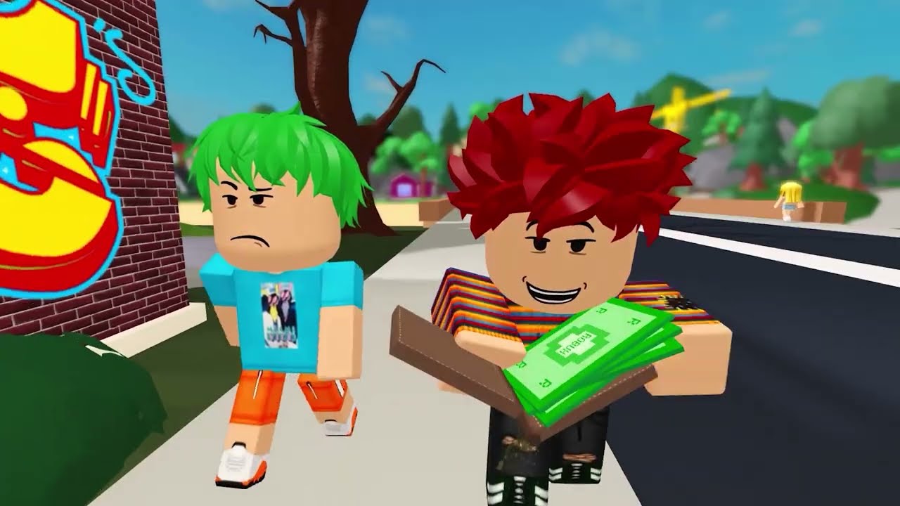 Роблокс анимация: Крутой Молчун и бандитская история