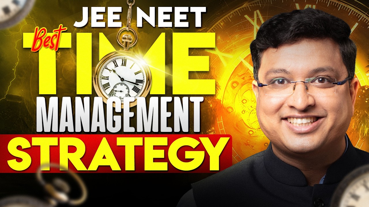 JEE/NEET Time Management Tips🔥 | NV Sir Strategy