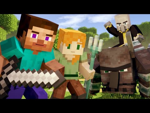 Minecraft Music Animation Believer😍😍😍