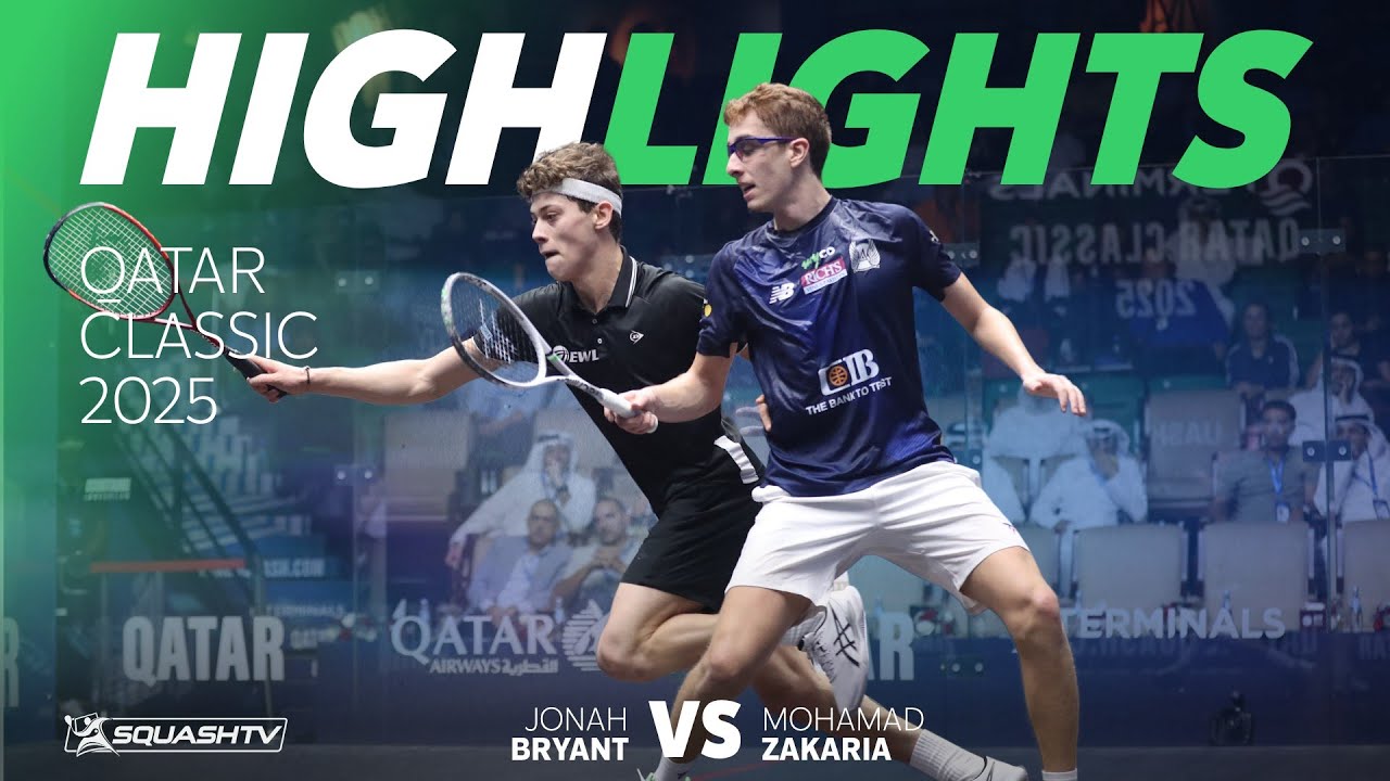 Zakaria vs Bryant | Qatar Classic 2025 Round 2 Highlights 🏆