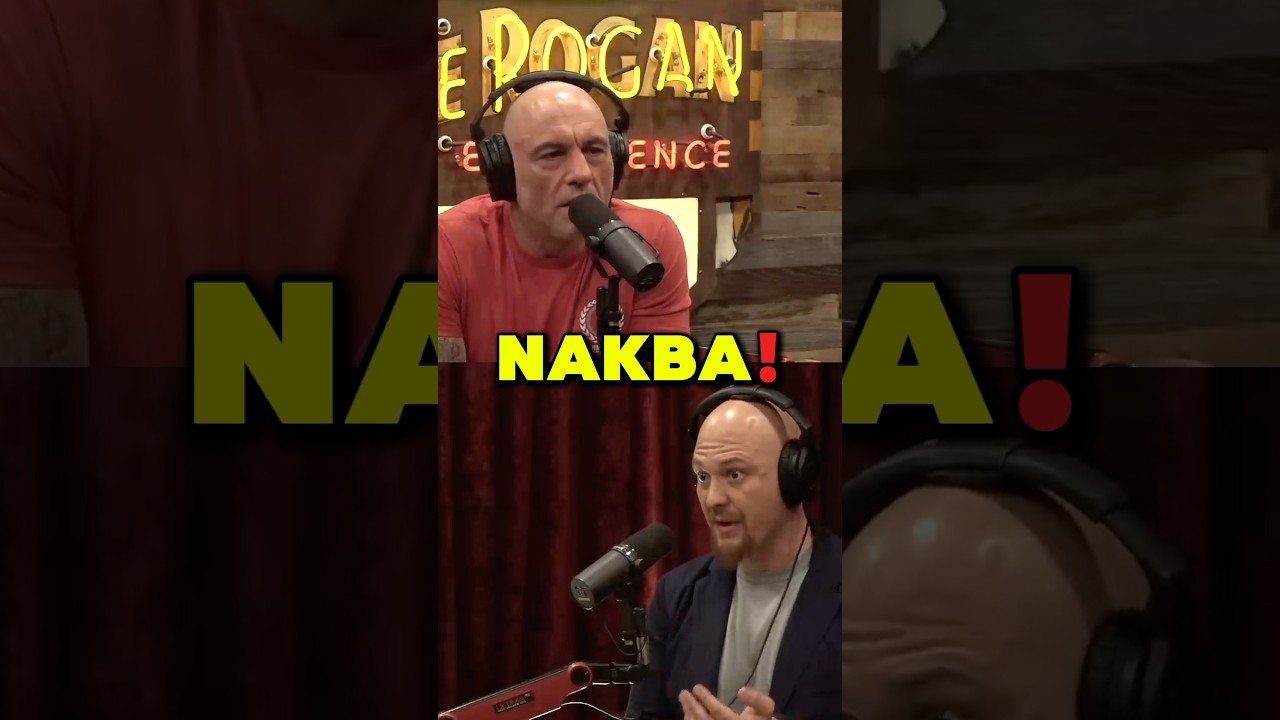 Joe Rogan on the 1948 Nakba🔥