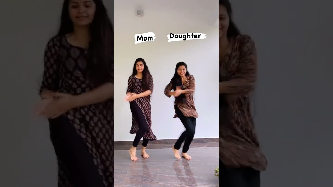 Mom & Daughter Dance Reel on Instagram π