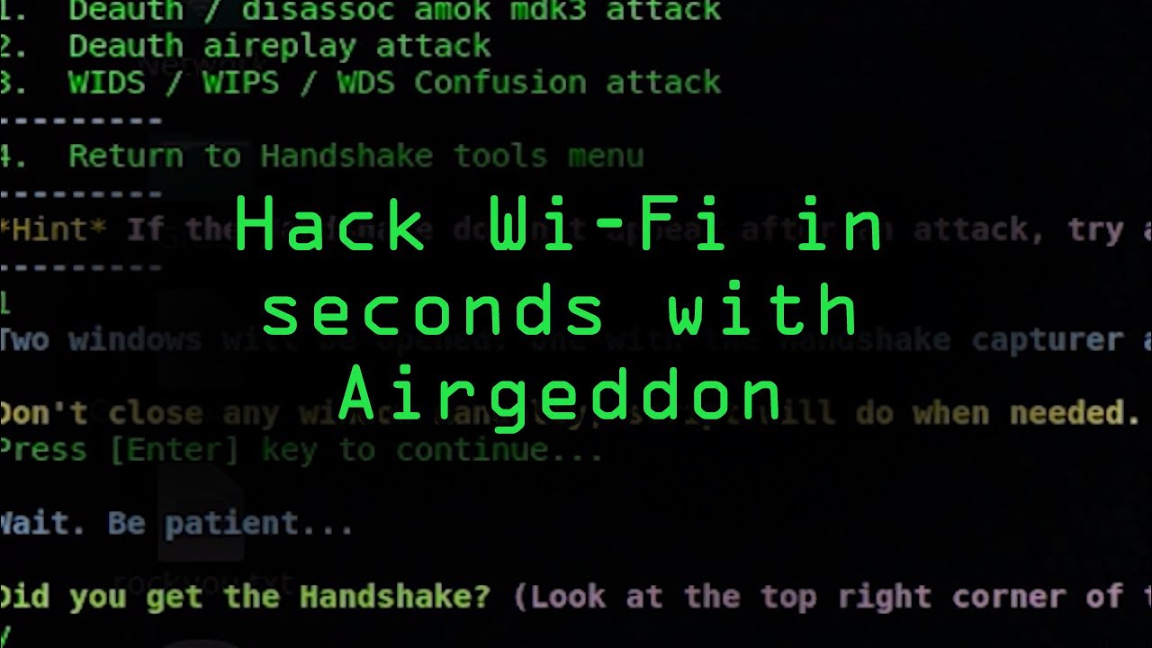 Quick & Easy Wi-Fi Hacking with Airgeddon & Parrot OS 🔓