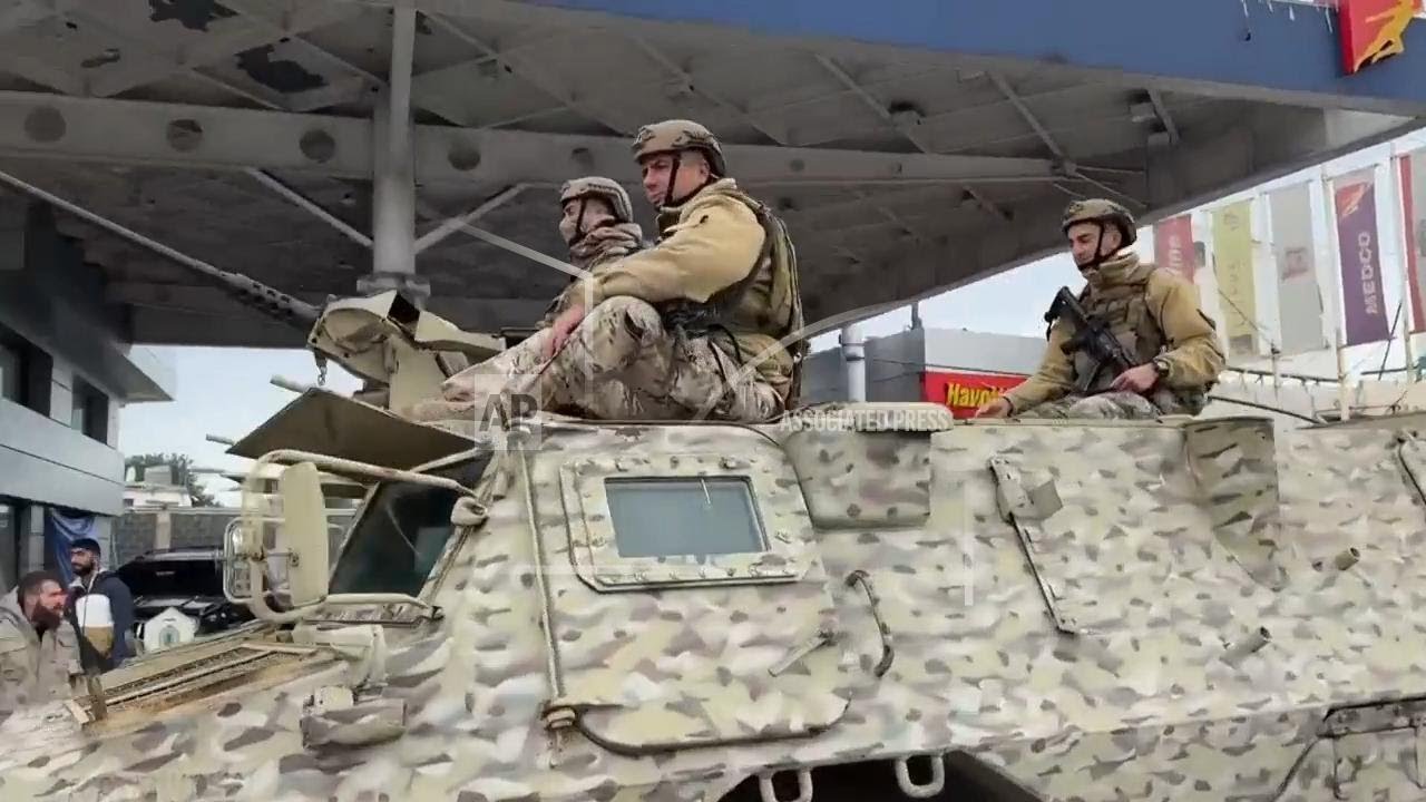 Lebanese army convoys seen heading towards Israeli-Lebanese border as part of ceasefire deal