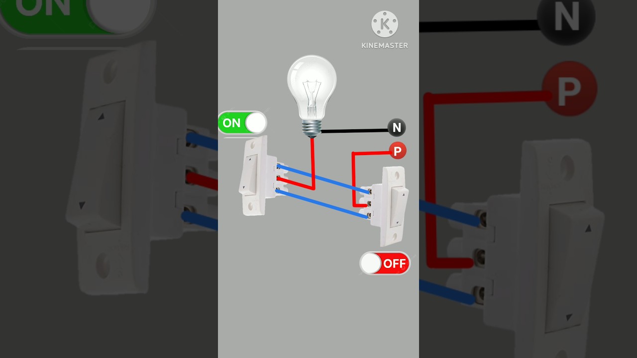 Two-Way Switch Wiring Diagram and Connection Guide