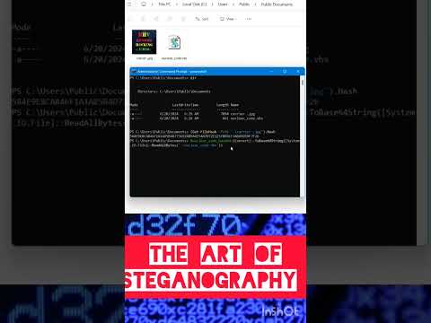 Digital Espionage: How Steganography Works | #steganography #infosec #ethicalhacking #cryptoart