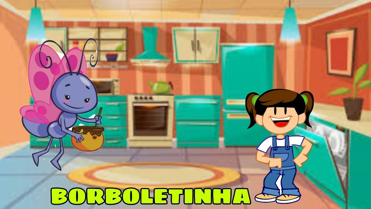 Borboletinha na Cozinha - Galinha Pintadinha 🦋