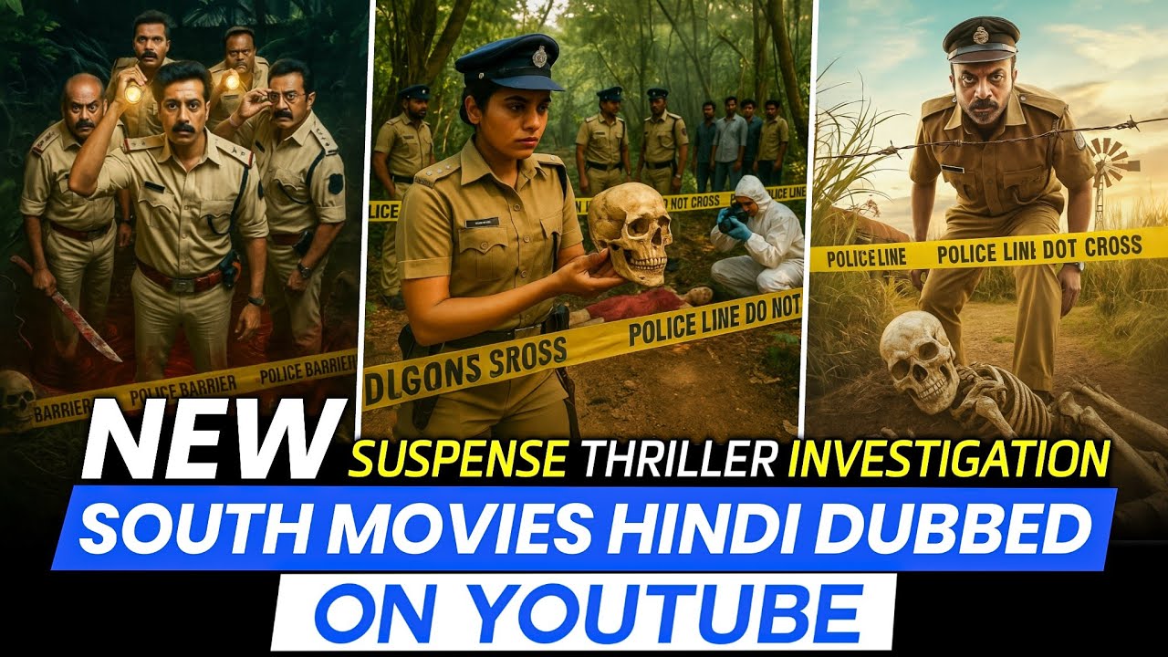 Top 9 South Indian Crime Thriller Movies in Hindi (2025)