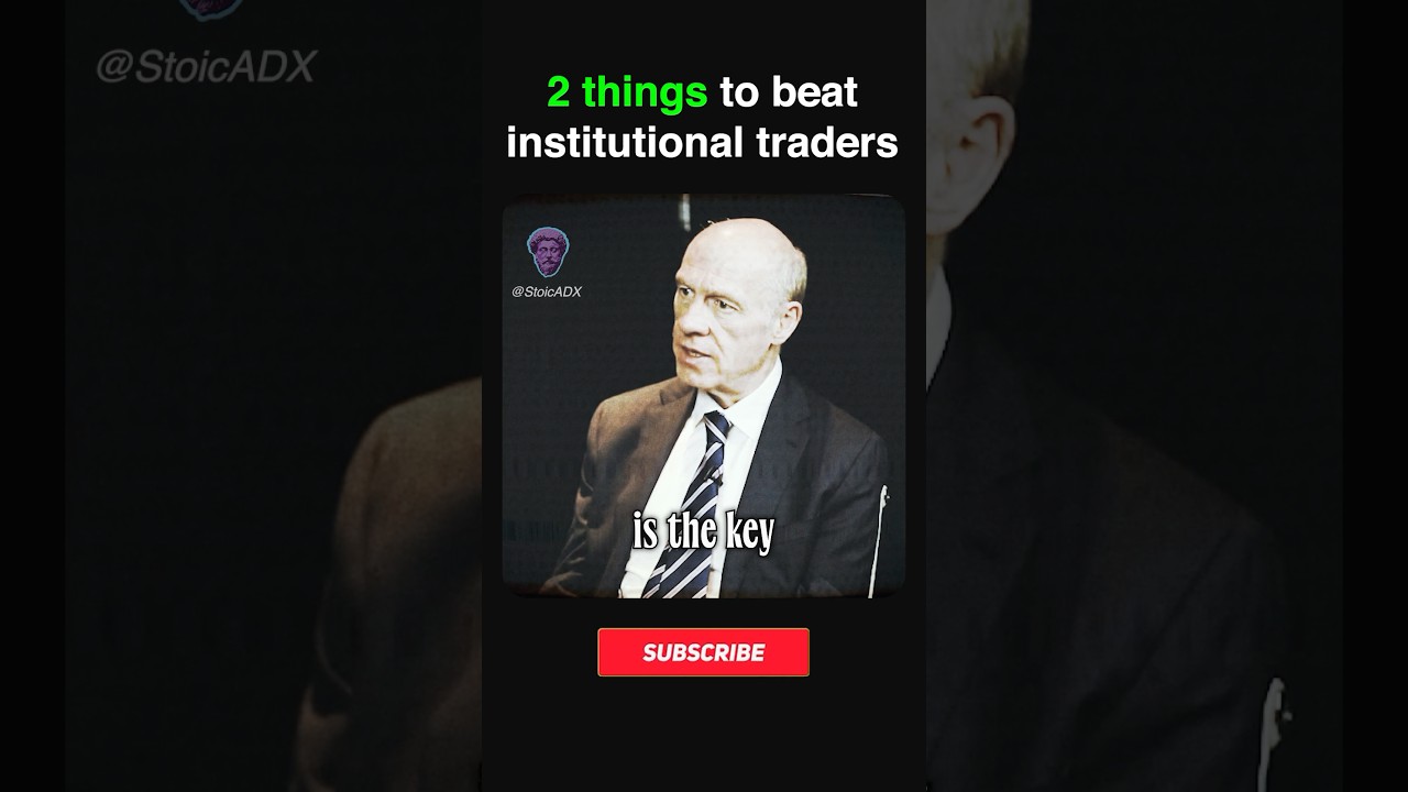 Winning Against Institutional Traders πͺ