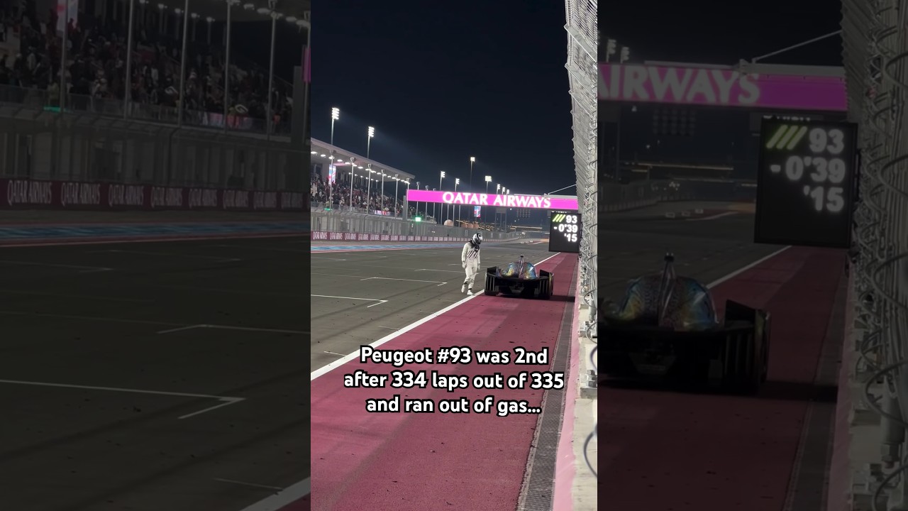 Peugeot's Heartbreaking Finish at Qatar 1812KM 🚗