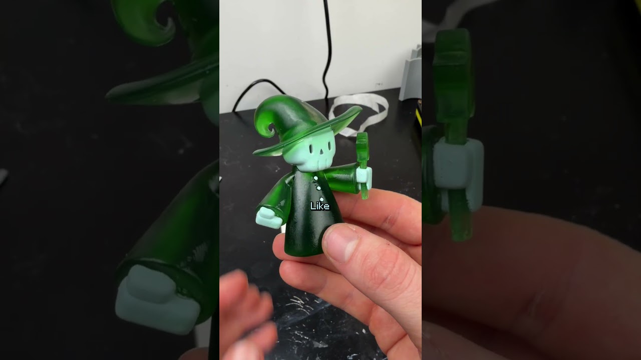 how I make 3D Resin Printed art toys!  #3dprinting #arttoys