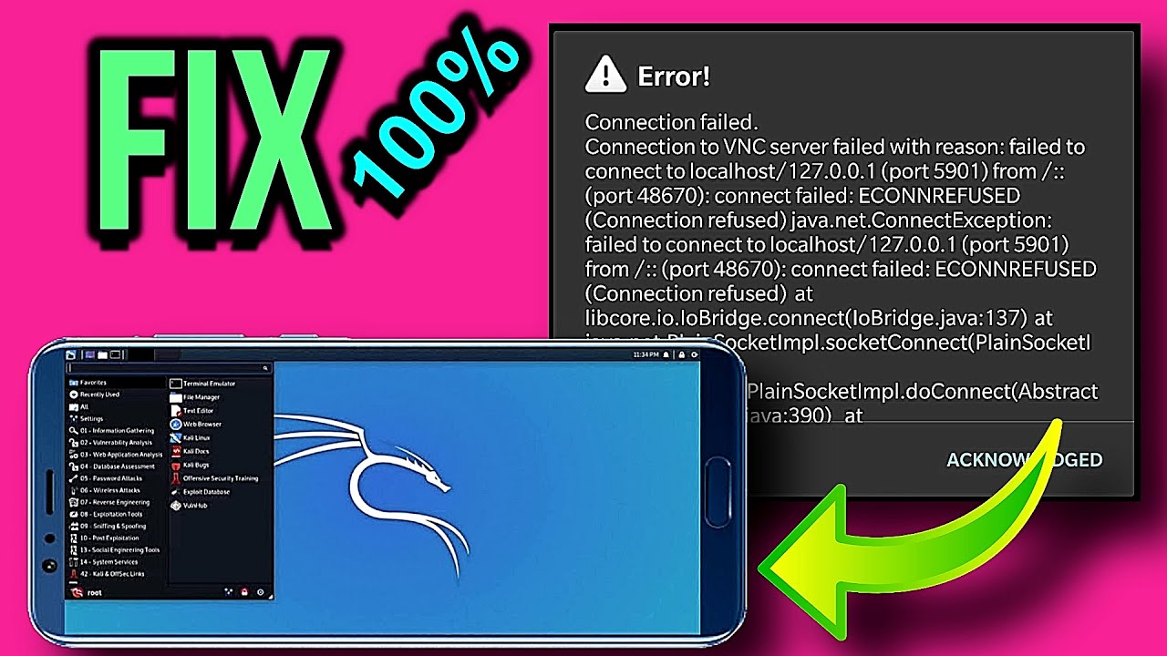 Fix Nethunter Kex Connection Failed 🔧