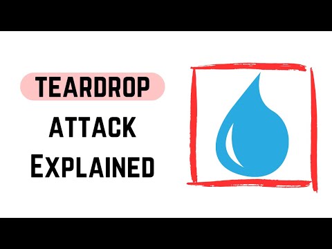 teardrop attack in cyber security