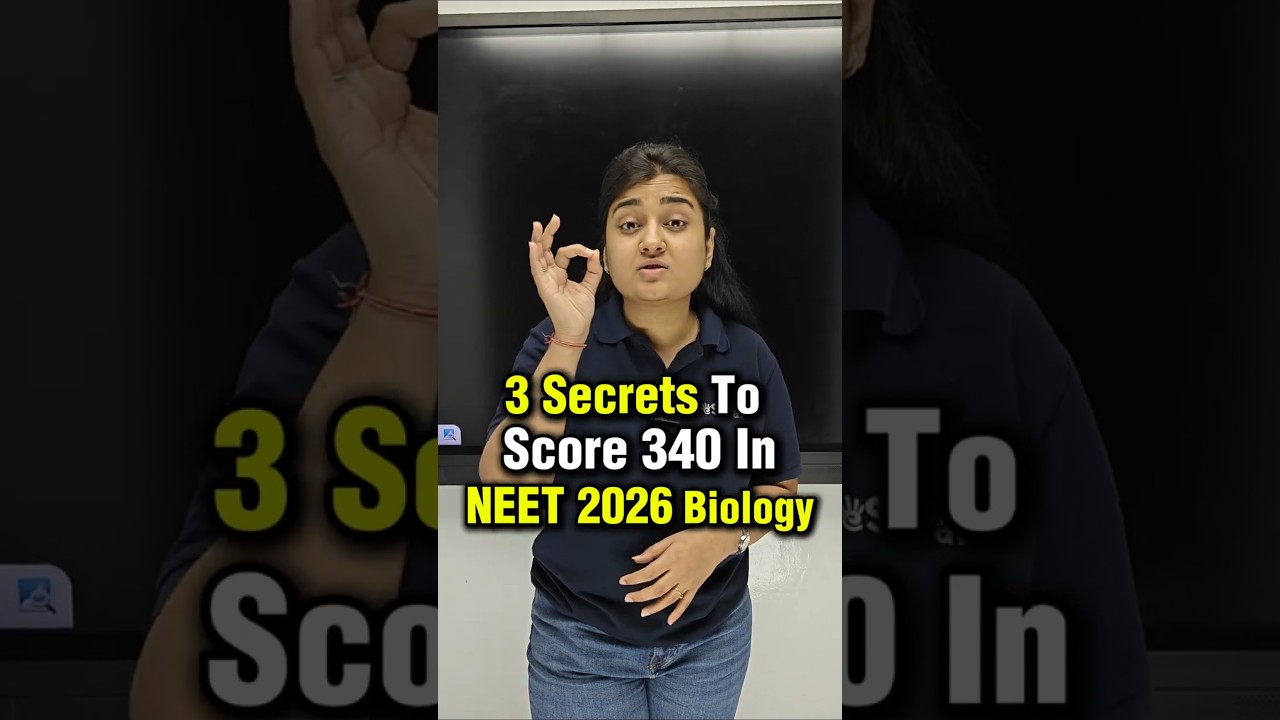 3 Achieve 340+ in NEET Biology: 3 Proven Secrets for 2026! 🎯