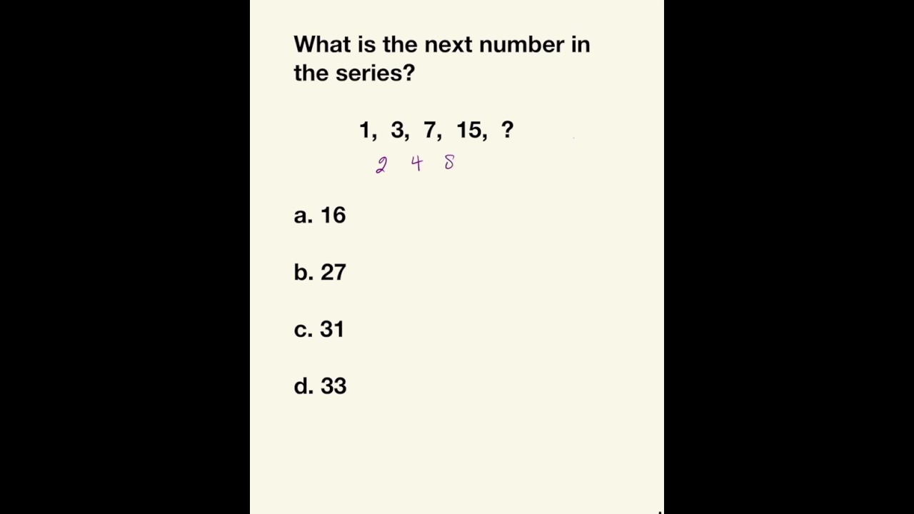 Can You Solve the Next Number in This Series? 🧮