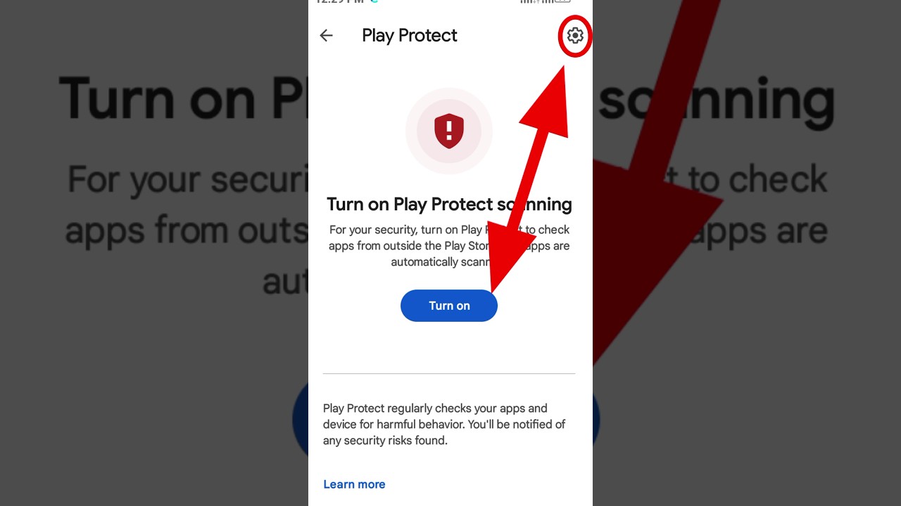 Play Protect and Play Store Settings Guide