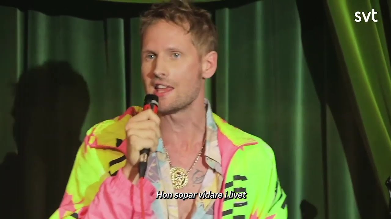 Henrik Nyblom med låten om städerskan Svetlana