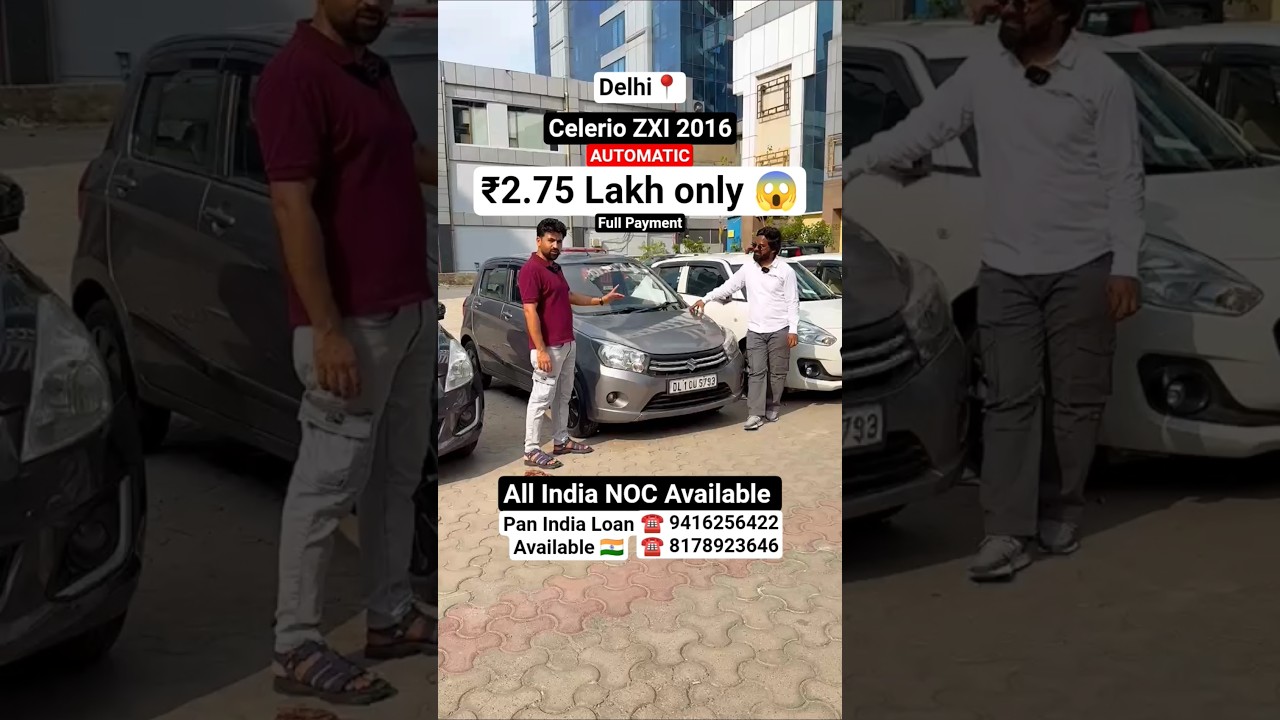 Best Deal! Affordable Automatic Maruti Suzuki Celerio in Delhi 🚗