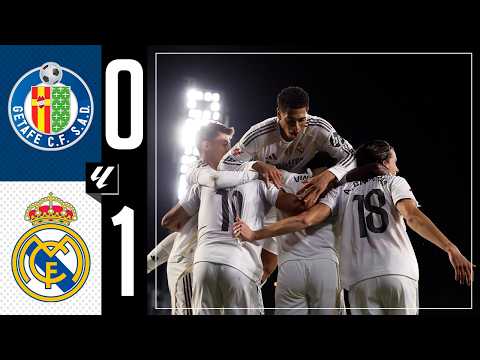 Getafe 0-1 Real Madrid | LaLiga Highlights