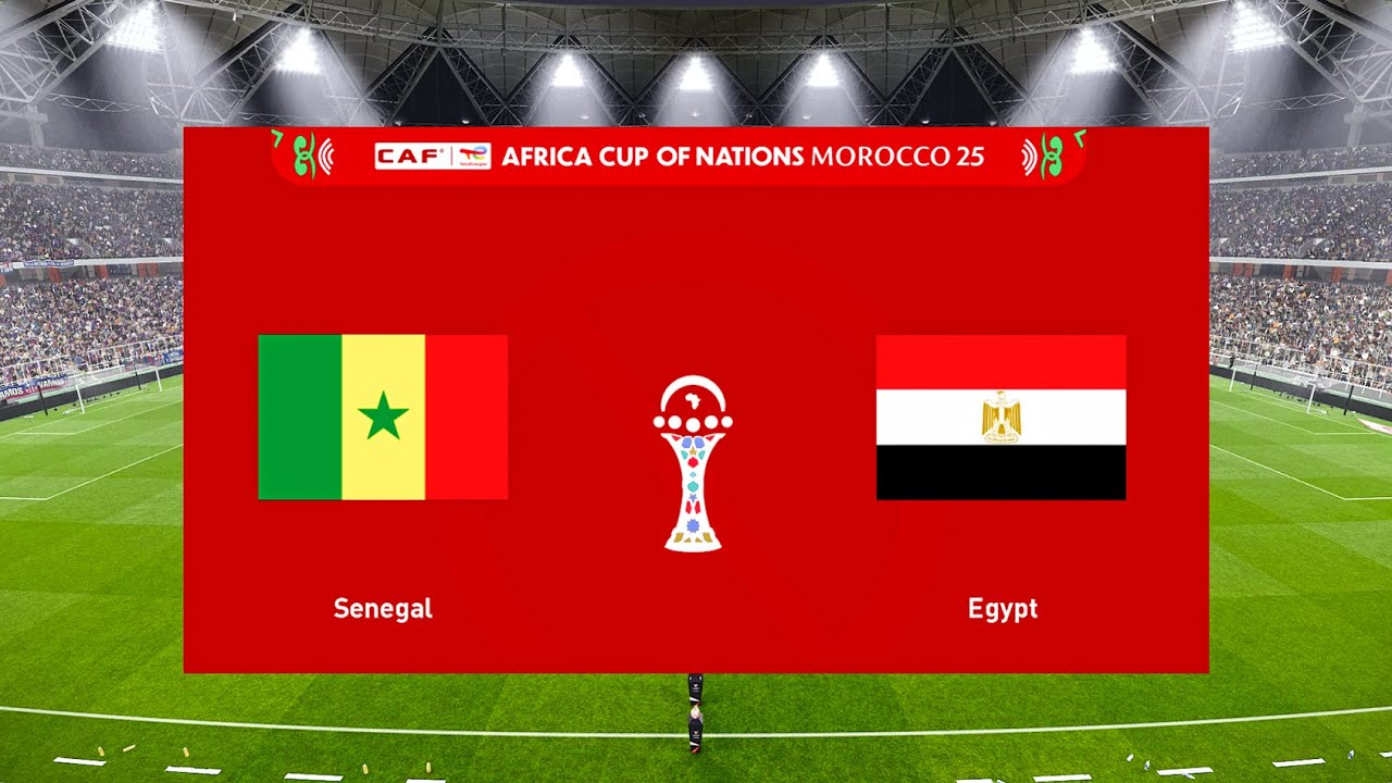 Senegal vs Egypt - AFCON Semi-finals 2026 ⚽