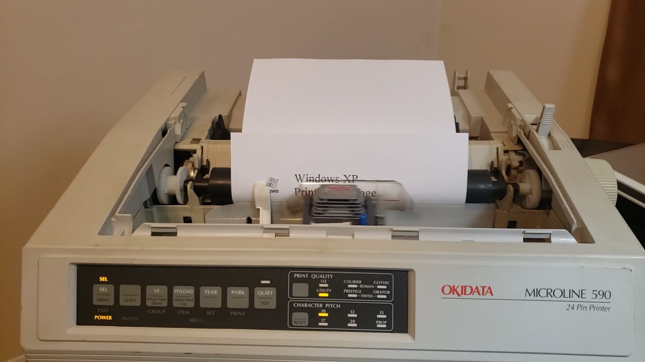 Reliable Oki MICROLINE 590 24-Pin Dot Matrix Printer – Fully Tested & Ready to Use 🖨️