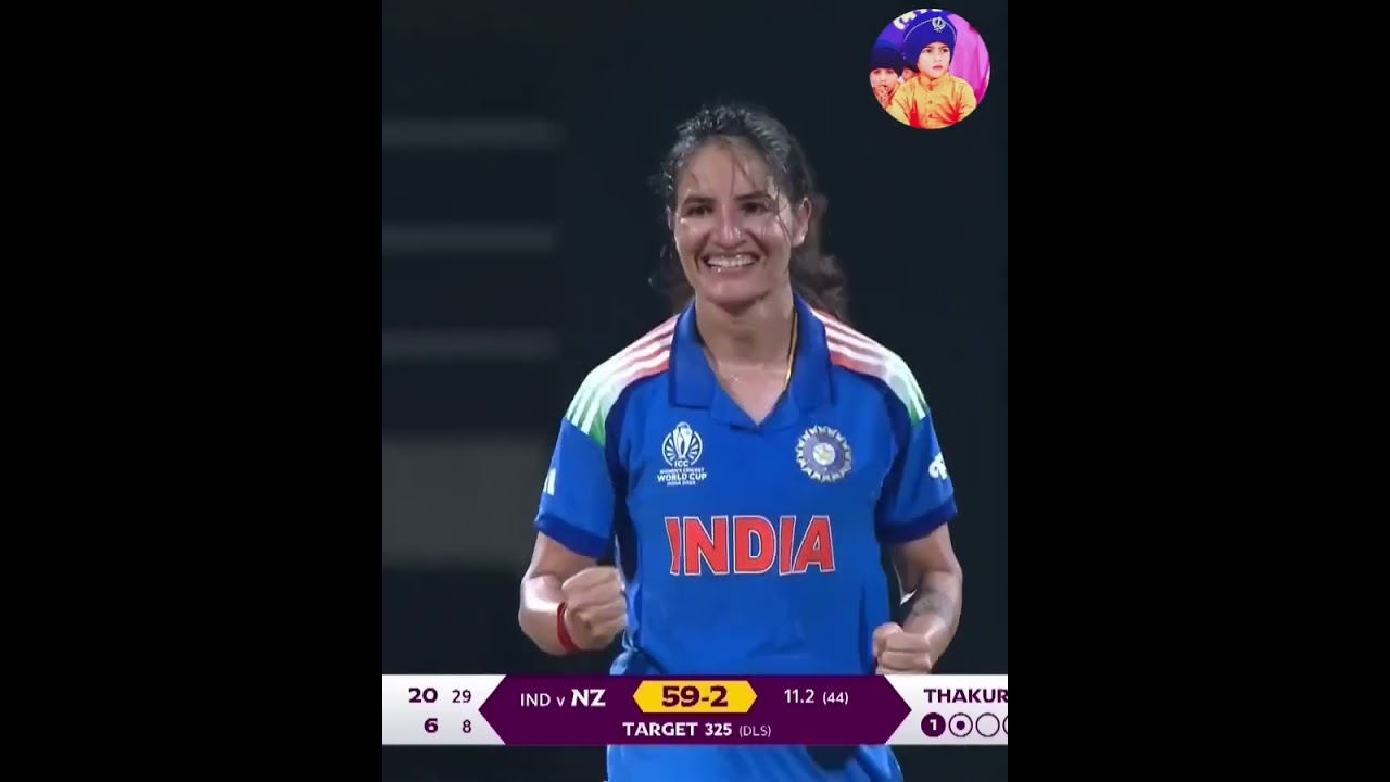 Renuka Singh Thakur Dominates on the Field! πͺ | #CricketWorldCup #INDvsNZ