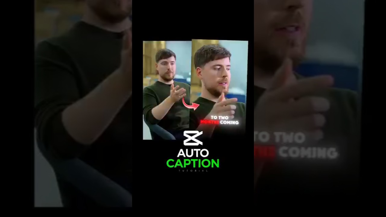 Capcut Auto Caption Tutorial 📱