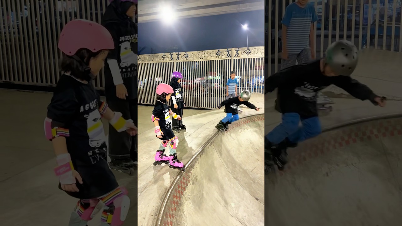 Bergantian Main di Skatepark 🛹