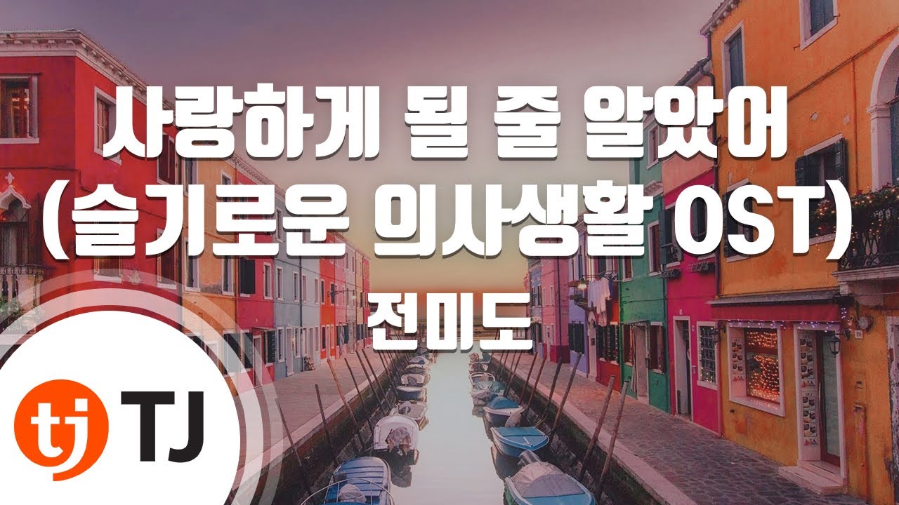 TJ노래방 슬기로운 의사생활 OST - 전미도 🎶