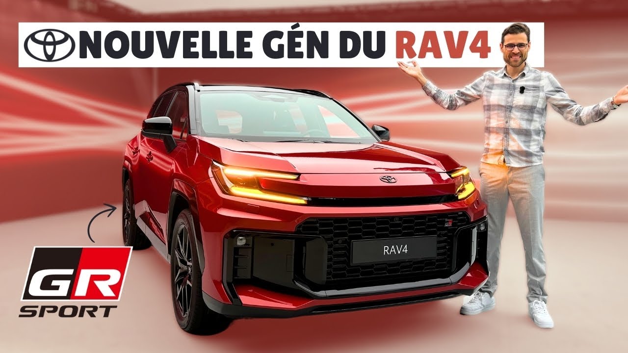 Toyota RAV4 2026 GR Sport : Design et Tech Élégants 🚗