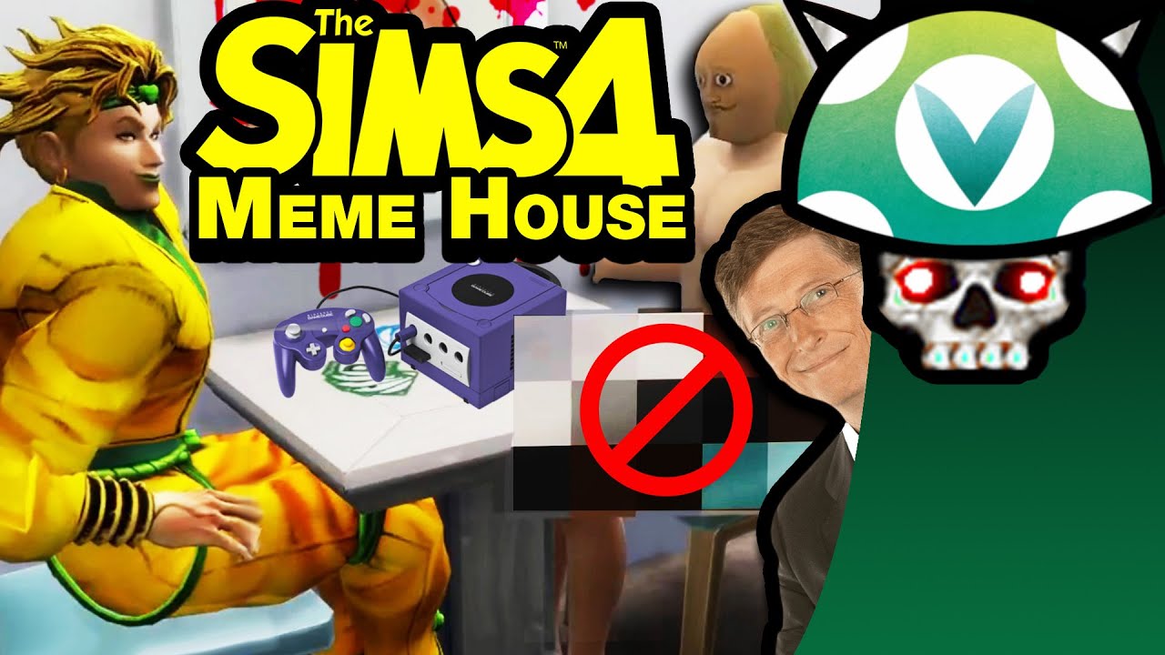 Vinesauce Joel Plays Meme House in The Sims 4 🎮