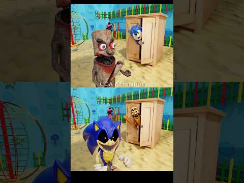 One Two, Buckle My Shoes! - SONIC X ITALIAN BRAINROT meme #sonic #tungsahur #funny #memes #cartoon