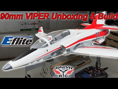 UNBOXING and BUILD Eflite Viper 90mm EDF Jet @horizonhobby #eflite #viper