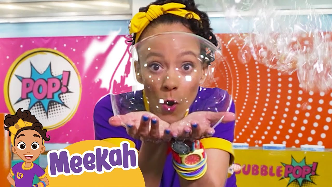 Meekah's Bubble Science at Bubble Pop! 🌟