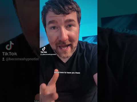 Wanna become a hypnotist? #hypnotherapist #hypnosis #hypnosistraining