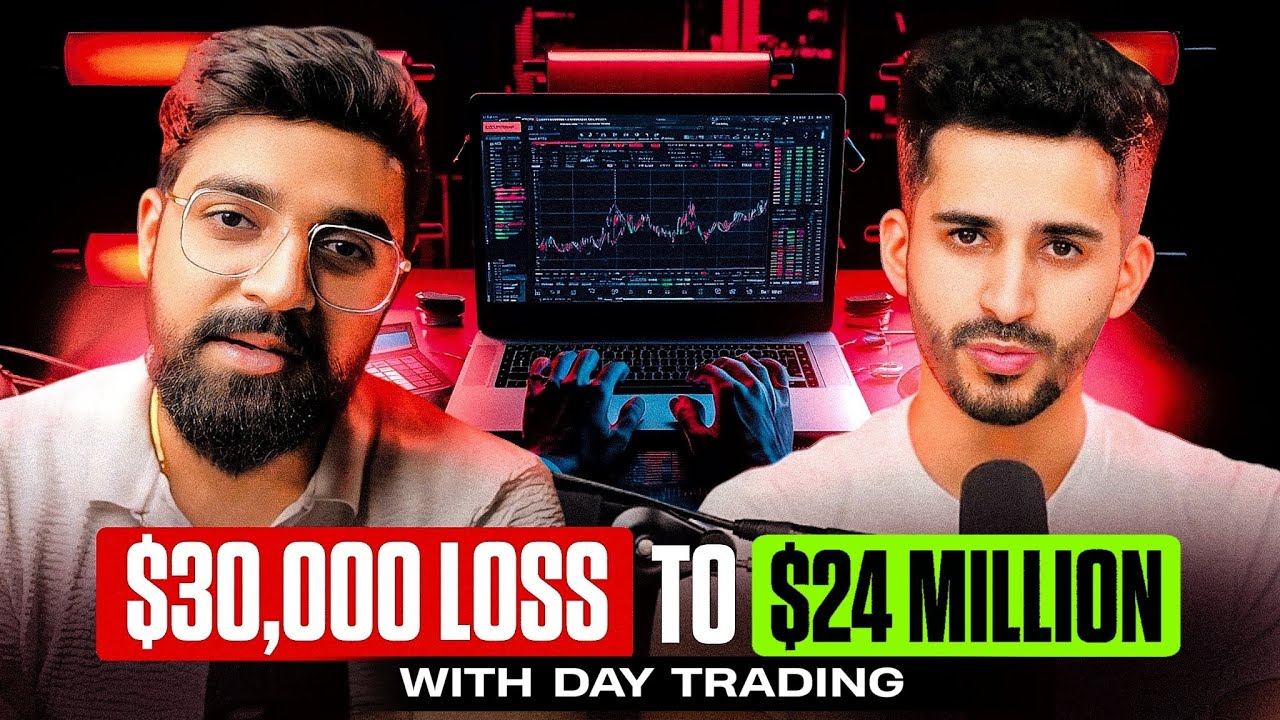 Umar Ashraf’s Trading Journey: From $30K Loss to $24M 💸