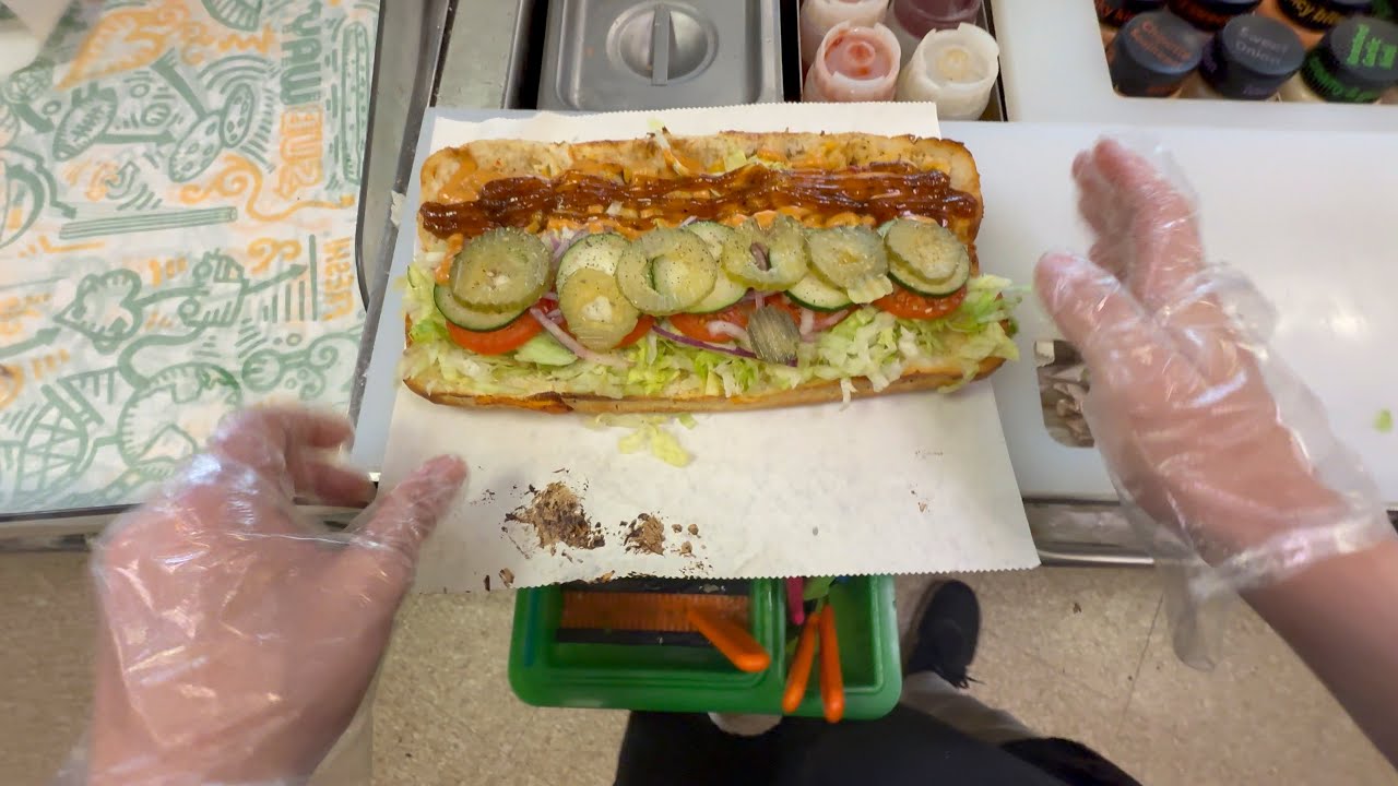 30-Minute Subway Sandwiches POV 🥪