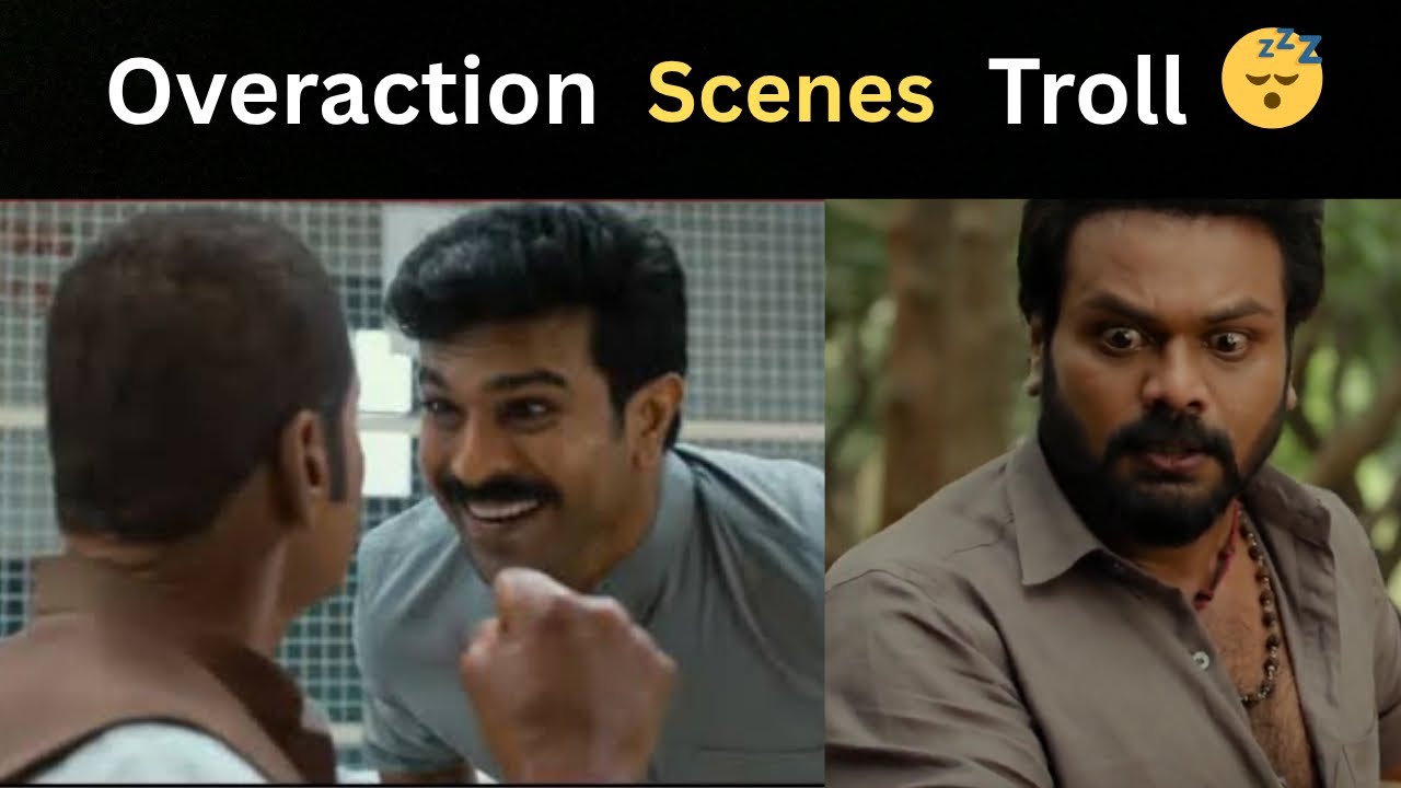 Telugu Trolls: Overaction Scenes & Game Changer 🎬