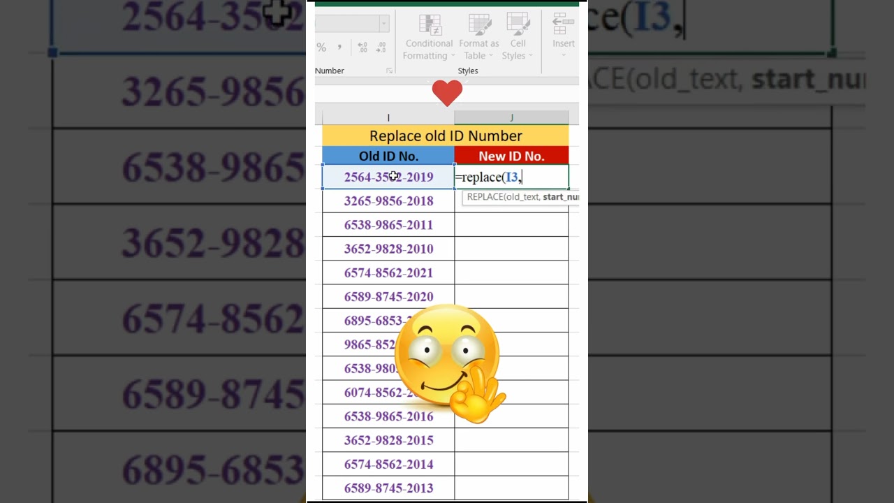 Excel trick to substitute numbersm#shorts #shortsfeed