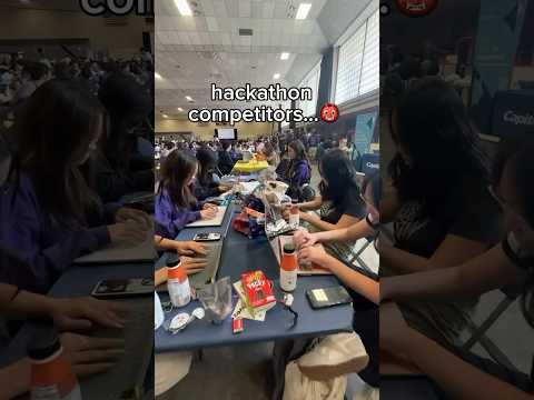 The ✨sponsors✨ at hackathon (HackMIT)