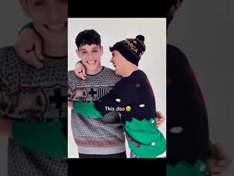 Cubarsi & Hector 💖 #fcbarcelona #paucubarsi #hectorfort #cubarsi #fort #shortsfeed #cute #adorable