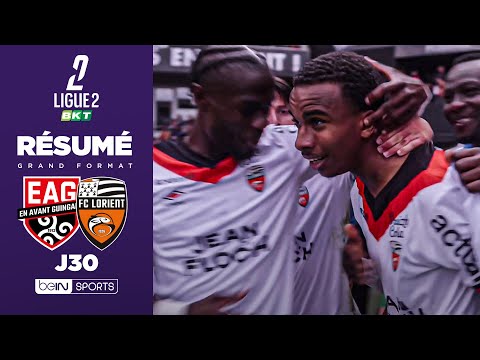 Résumé : Avec un DOUBLÉ EXPRESS de KROUPI, LORIENT renverse GUINGAMP et creuse son avance en tête