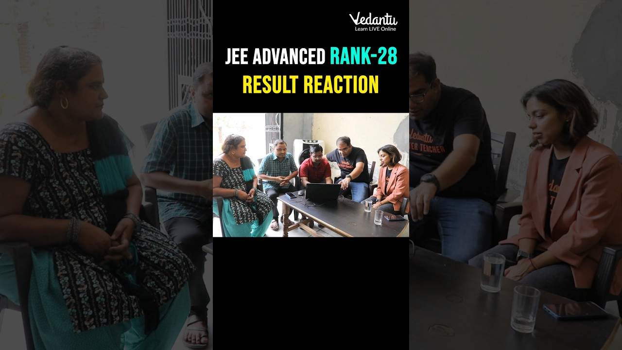 JEE Advanced 2023 AIR 28! 🎉 Vinay Shur Sir's Exciting Reaction & Tips | Vedantu