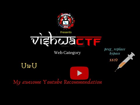 Web Category | vishwaCTF | CTF for beginners