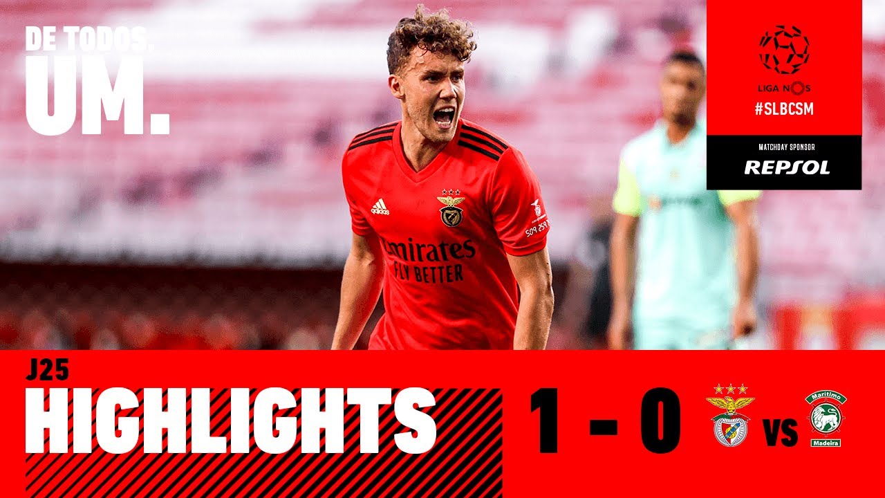 SL Benfica Secures Narrow 1-0 Victory Over CS Marítimo ⚽