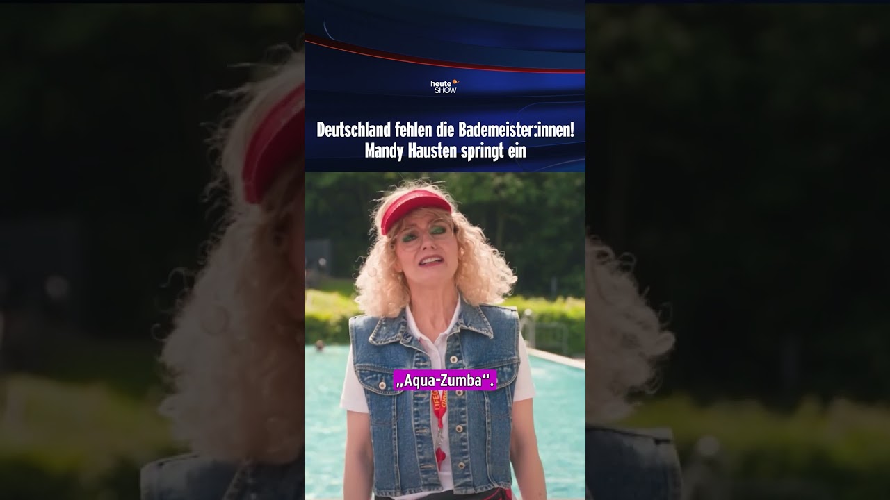 Mandy Hausten springt als Bademeisterin in Deutschland ein 🏊‍♀️