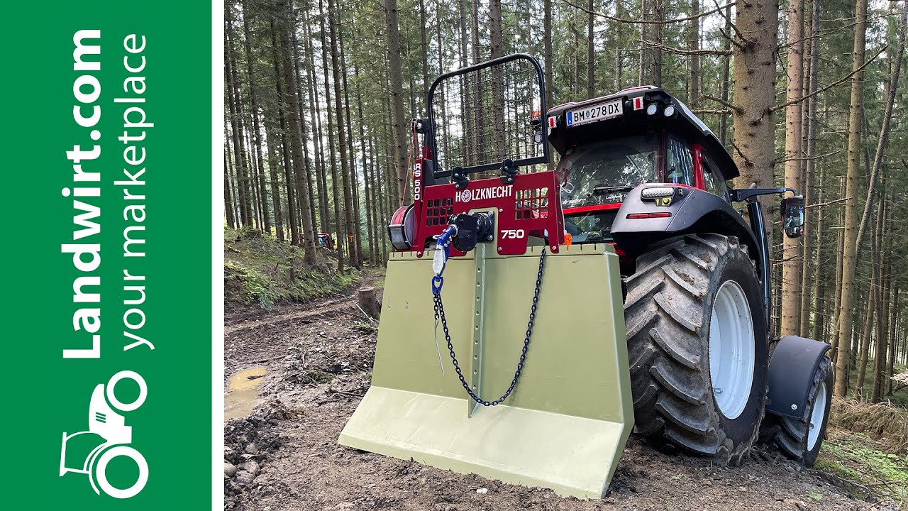 Holzknecht Forstseilwinden auf der Austrofoma 2023 – Kraft und Zuverlässigkeit im Einsatz