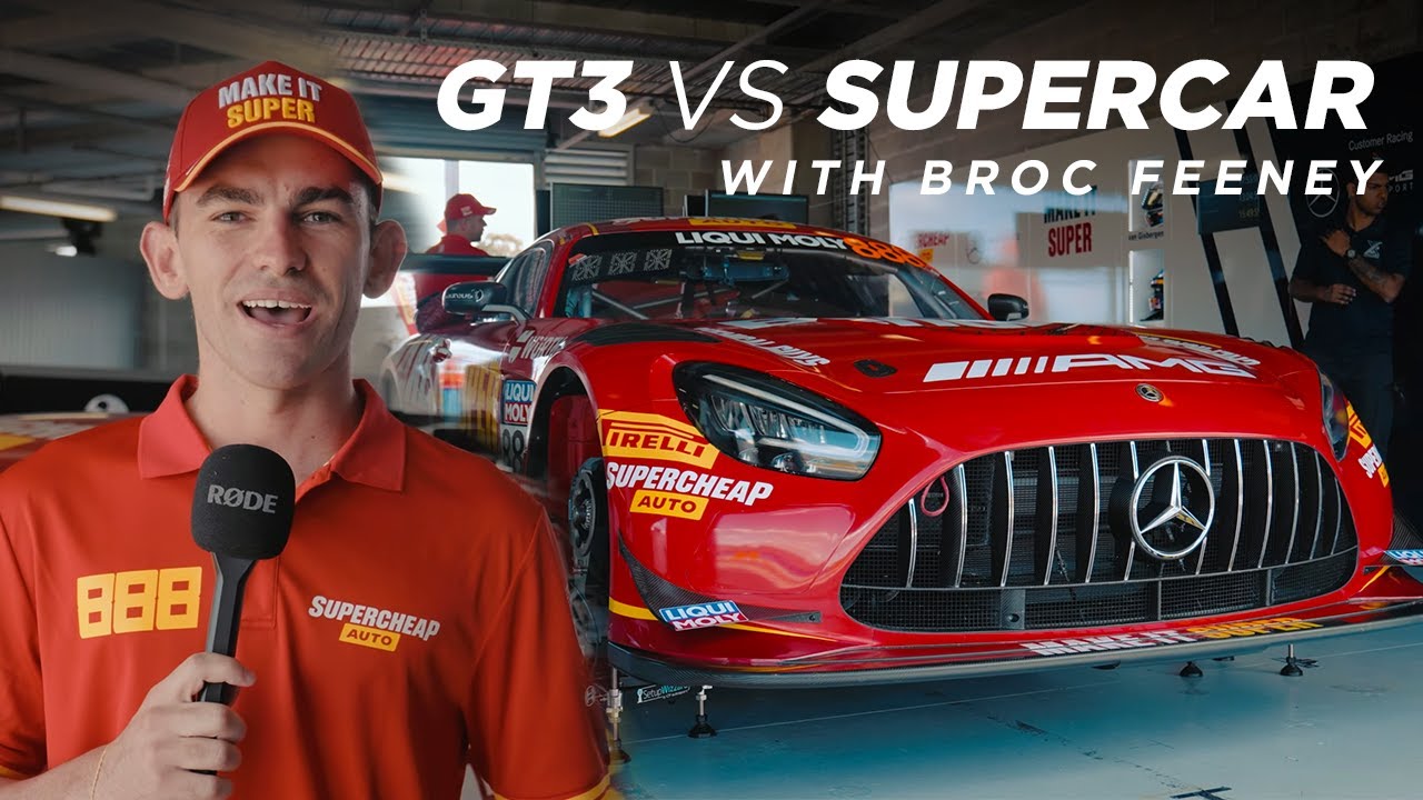 Feeney Compares Mercedes-AMG GT3 to a Supercar 🚗